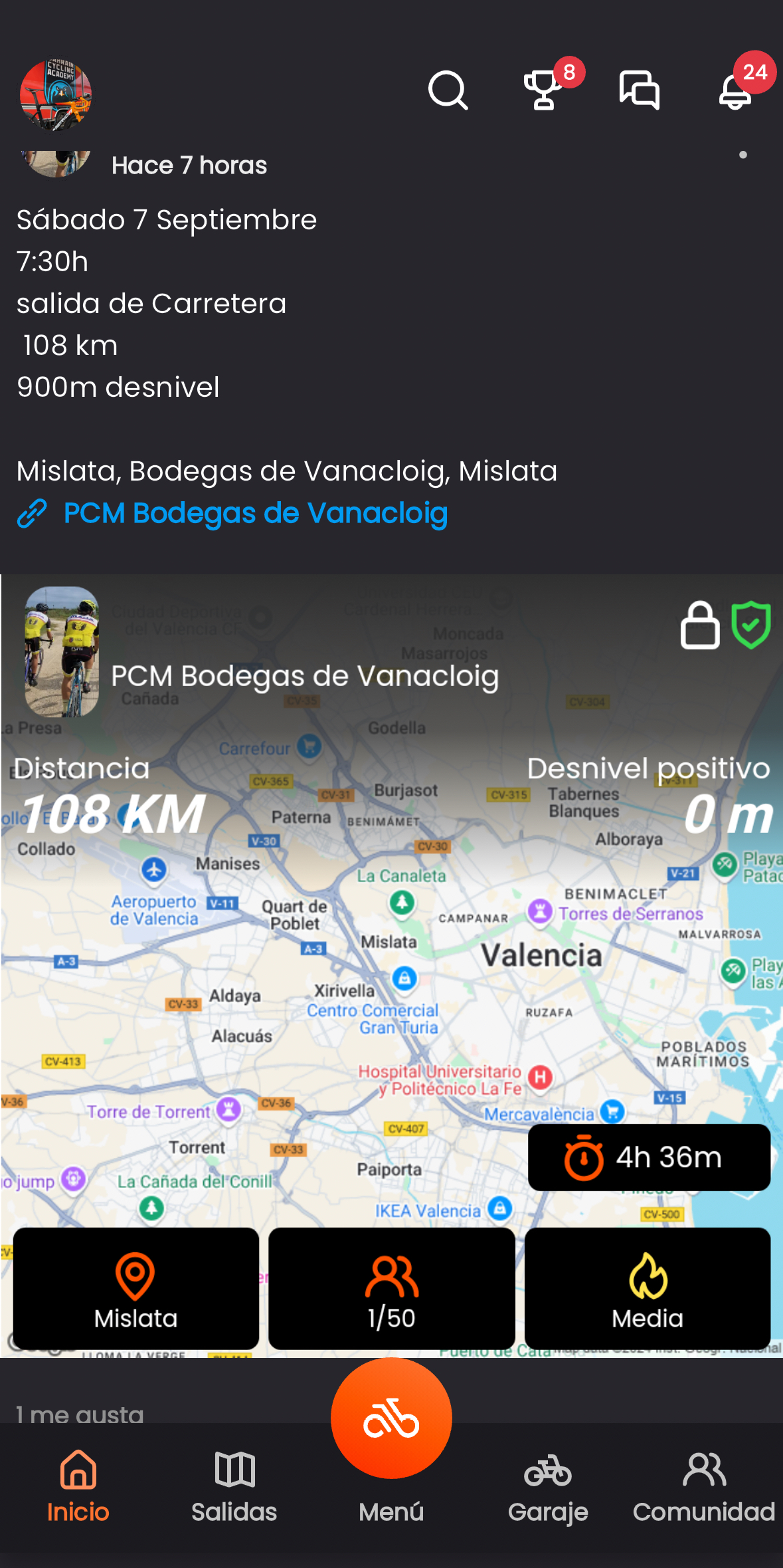 app ciclistas